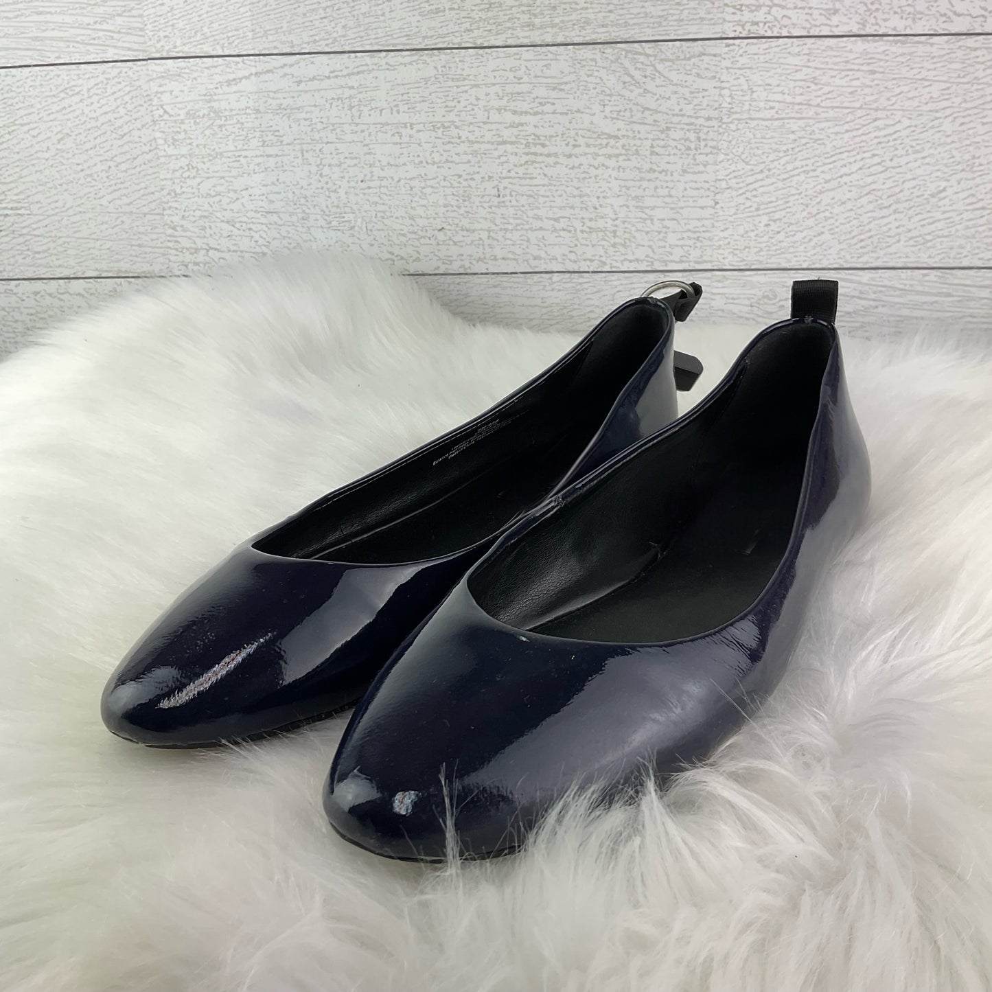 Shoes Flats By Karl Lagerfeld In Blue, Size: 9