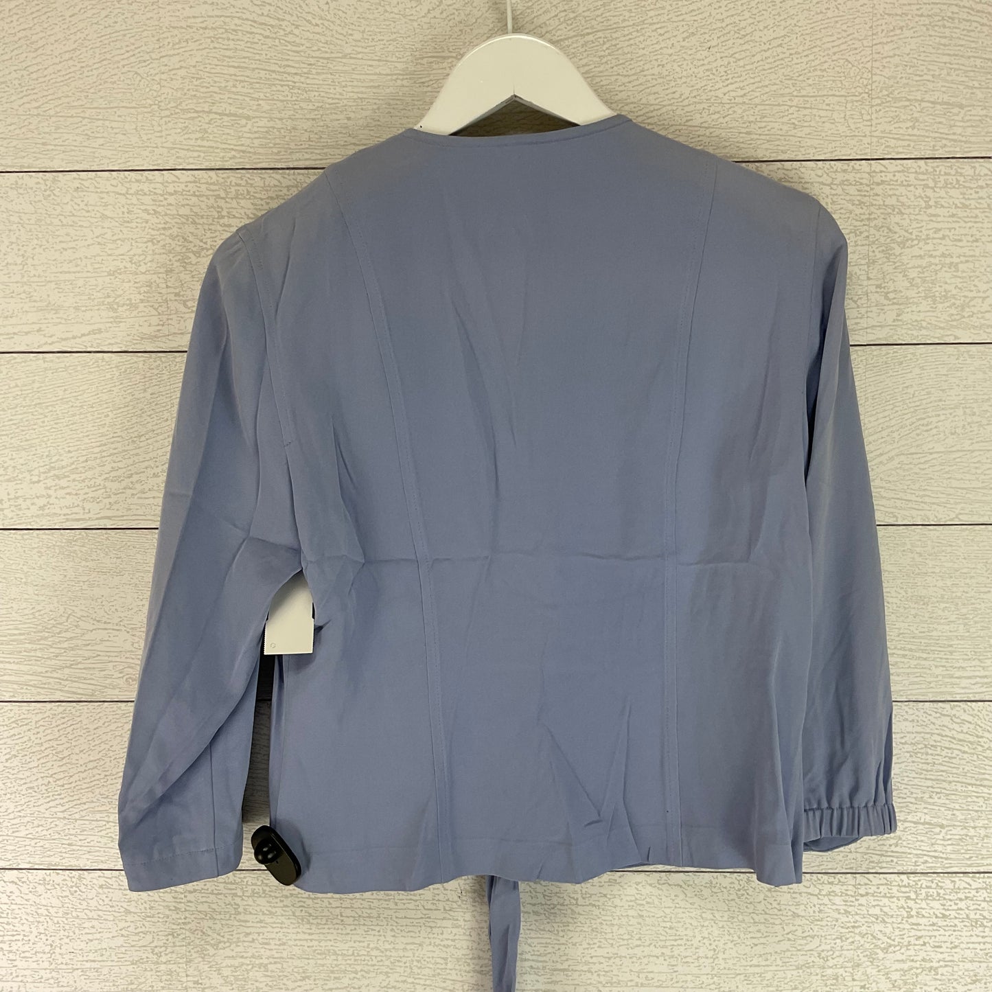 Top Long Sleeve By Doncaster In Blue, Size: L