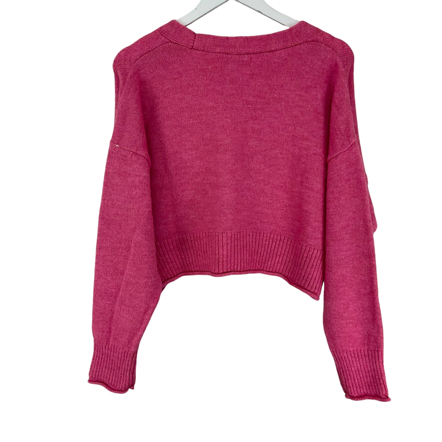 Sweater By Clothes Mentor In Pink, Size: M