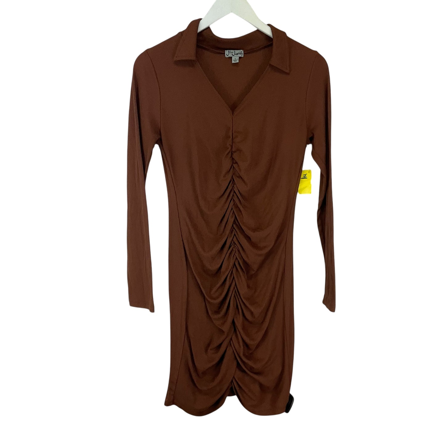 Dress Casual Short By J For Justify In Brown, Size: L