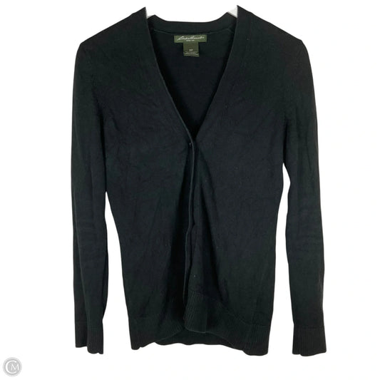 Cardigan By Eddie Bauer In Black, Size: S