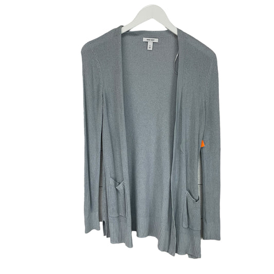 Cardigan By Nine West Apparel In Grey, Size: S