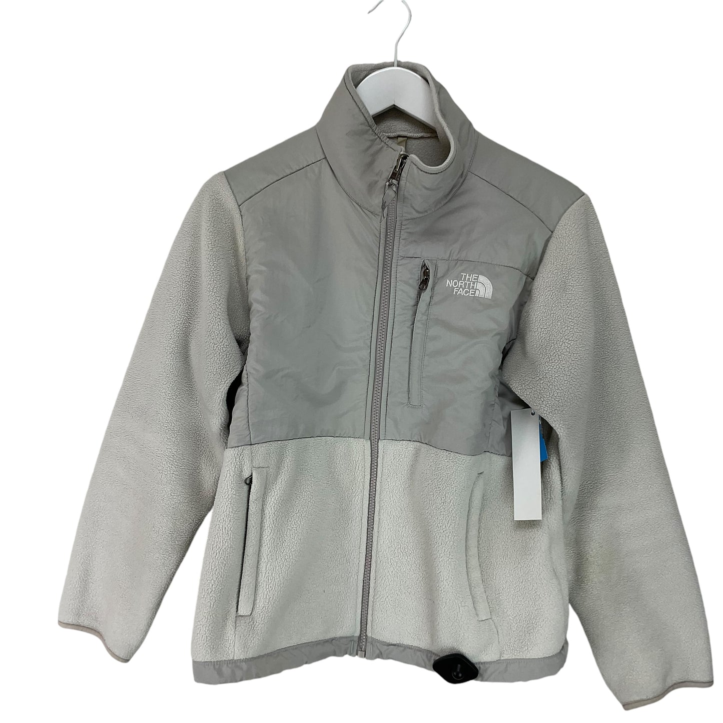 Jacket Designer By The North Face In Grey, Size: S