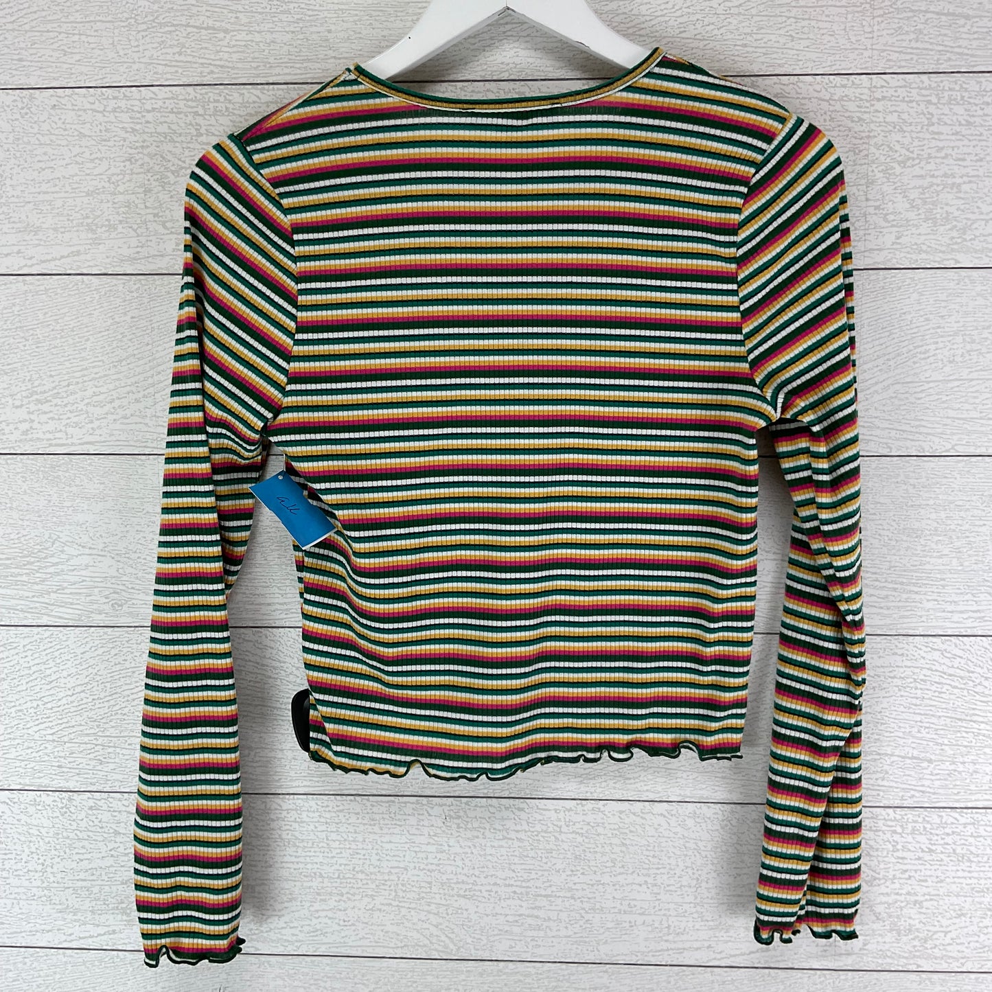 Top Long Sleeve By Gaze In Multi-colored, Size: M