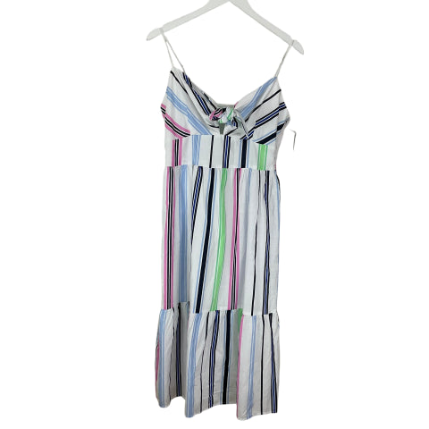 Dress Casual Maxi By Loft In Multi-colored, Size: M