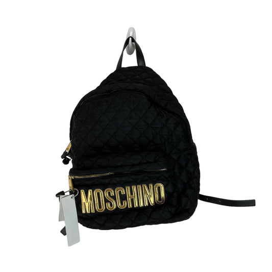 Backpack Designer By Moschino, Size: Large