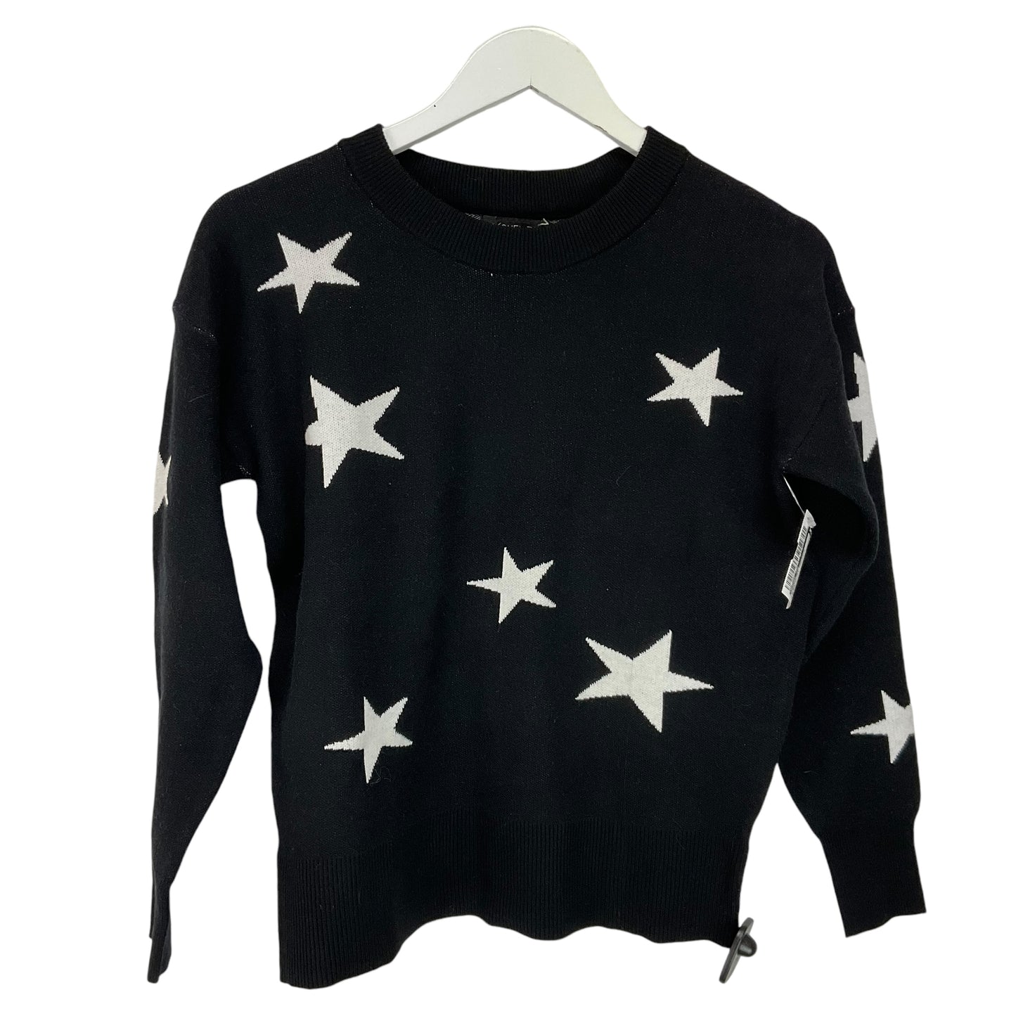 Sweatshirt Crewneck By Rachel Zoe In Black, Size: Xs