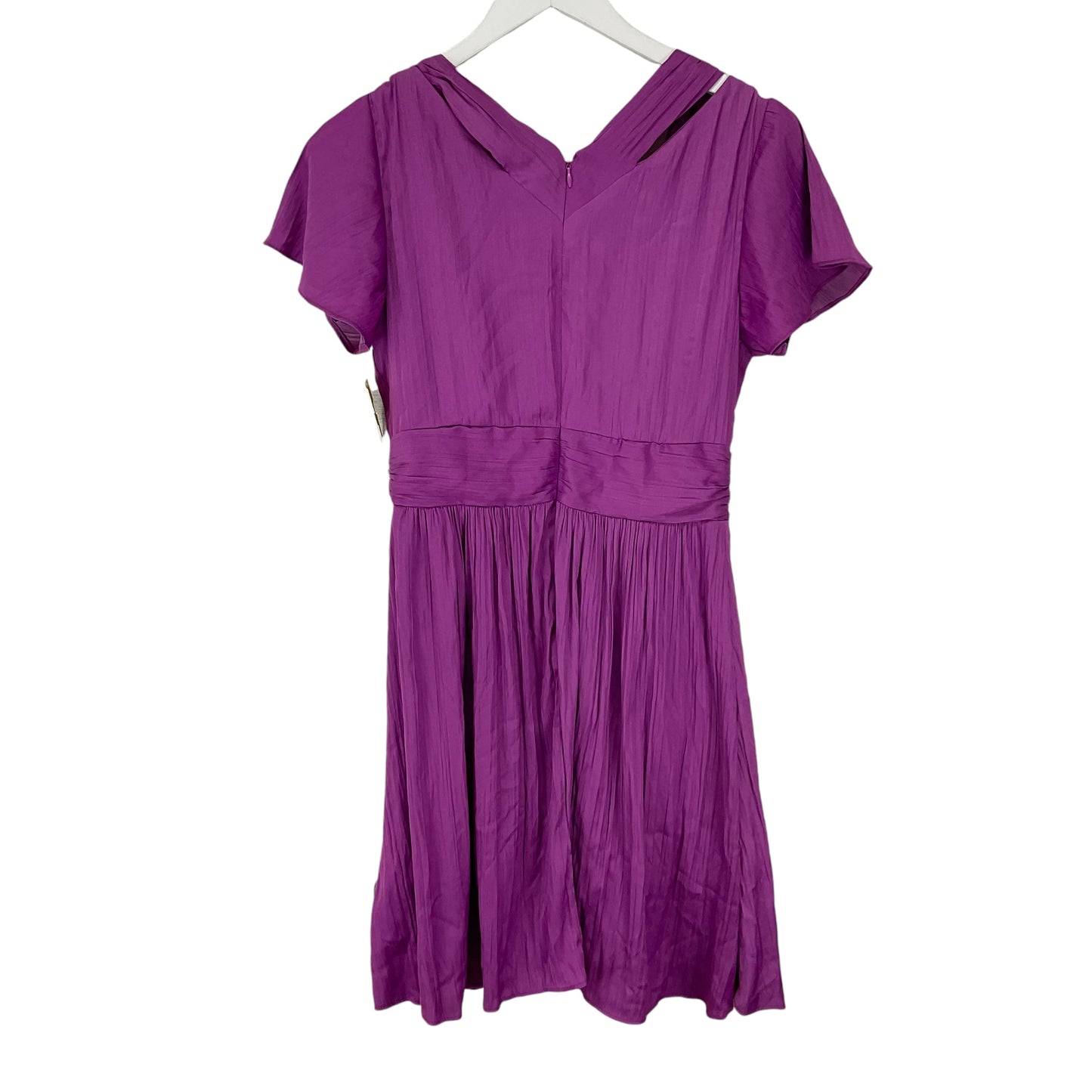 Dress Casual Short By Anthropologie In Purple, Size: M