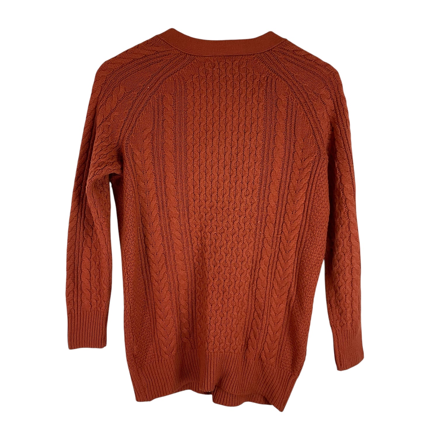 Cardigan By Proof In Orange, Size: M