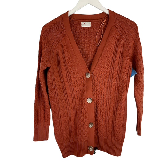 Cardigan By Proof In Orange, Size: M