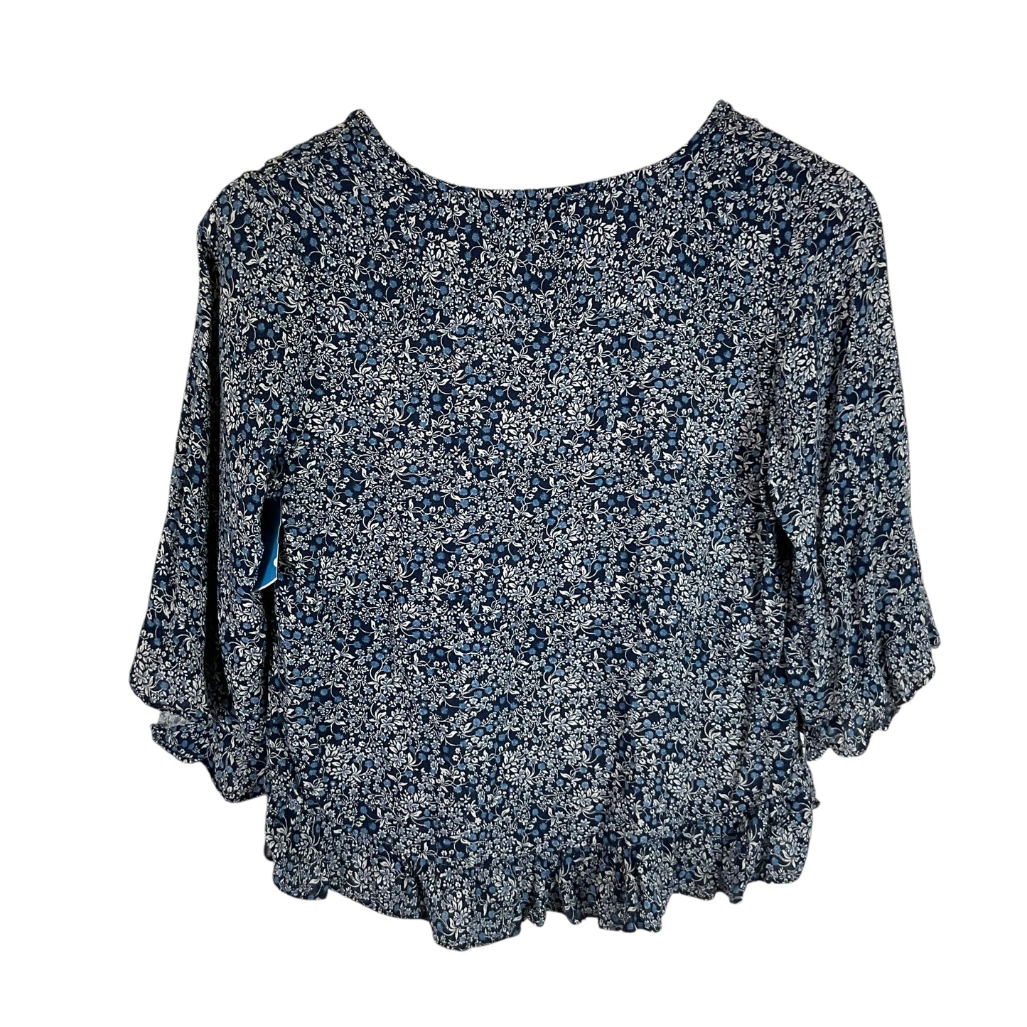 Top Long Sleeve By Cynthia Rowley In Blue, Size: Xs