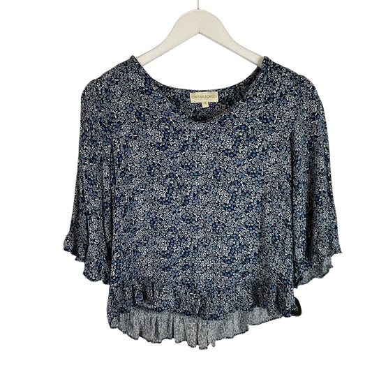 Top Long Sleeve By Cynthia Rowley In Blue, Size: Xs