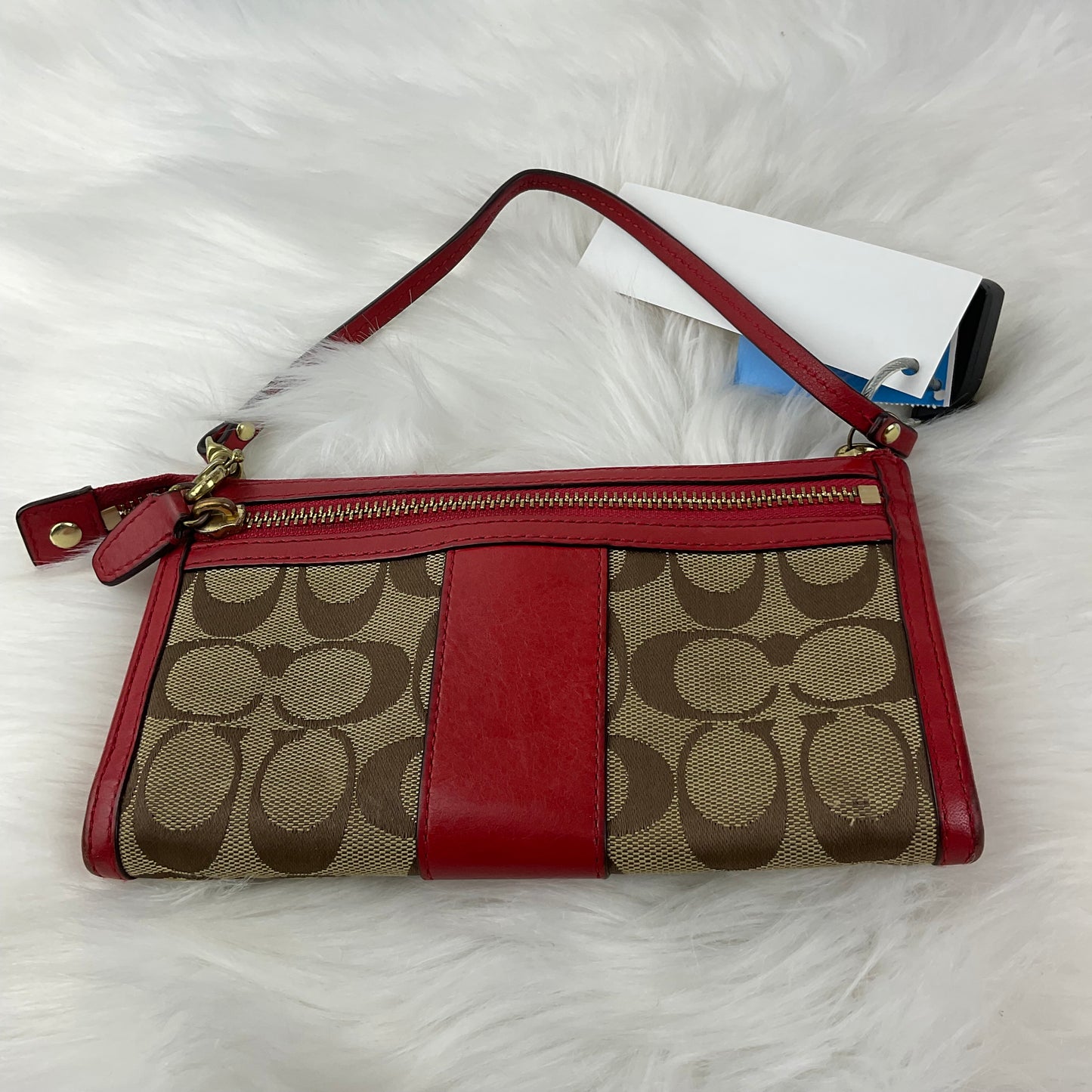 Wristlet Designer By Coach, Size: Medium