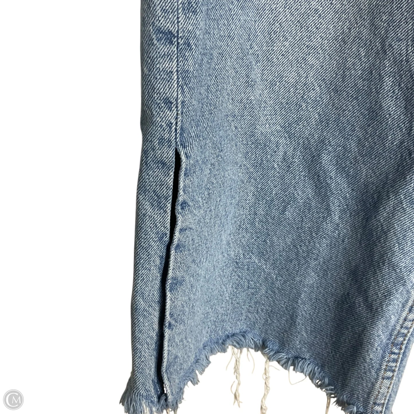 Jeans Straight By Zara In Blue Denim, Size: 6