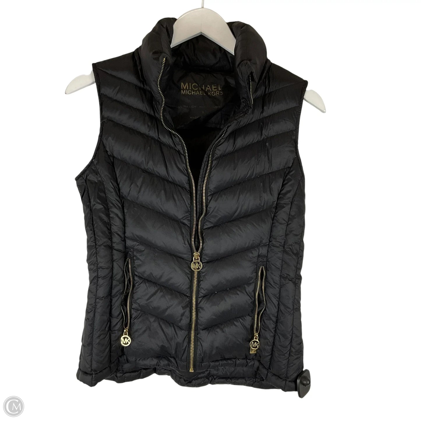 Vest Puffer & Quilted By Michael By Michael Kors In Black, Size: S