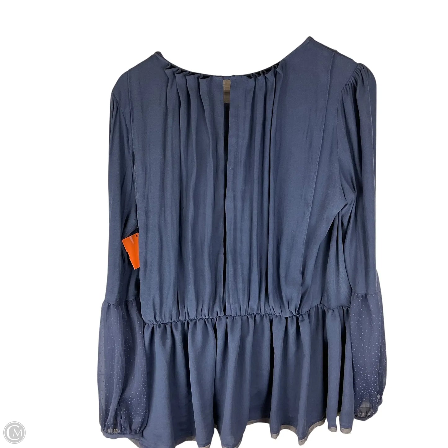 Top Long Sleeve By Free People In Blue, Size: M