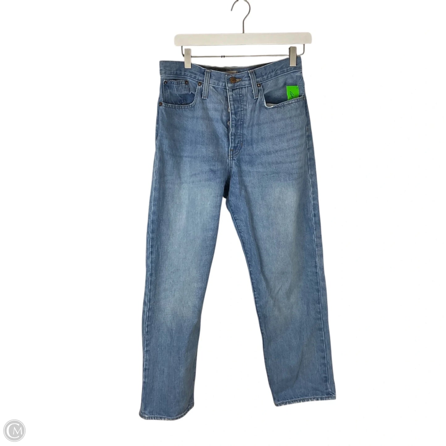 Jeans Boot Cut By Madewell In Blue Denim, Size: 8