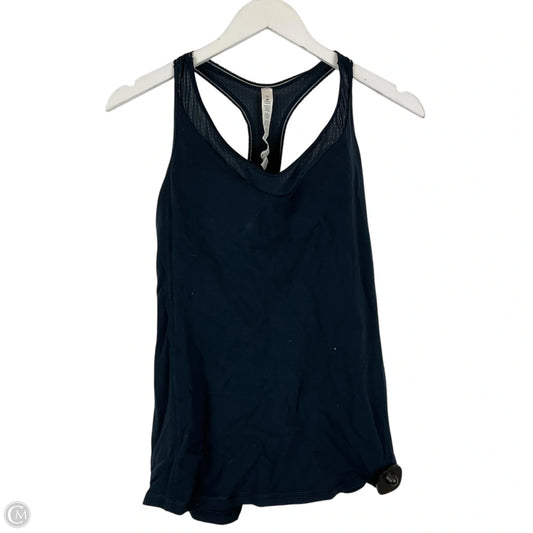 Athletic Tank Top By Lululemon In Navy, Size: L