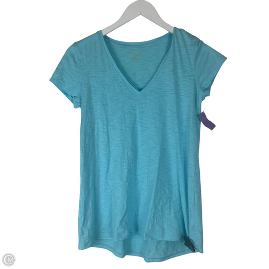 Top Short Sleeve Designer By Lilly Pulitzer In Blue, Size: Xs