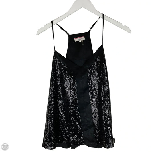 Top Sleeveless By Andree By Unit In Black, Size: L