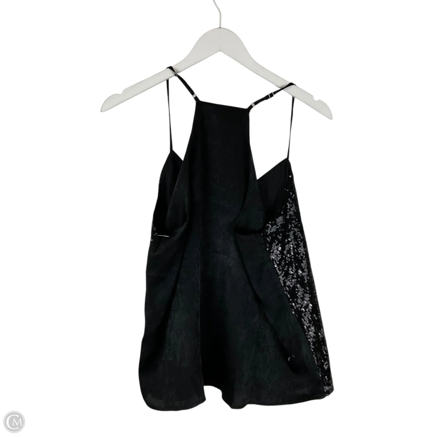 Top Sleeveless By Andree By Unit In Black, Size: L