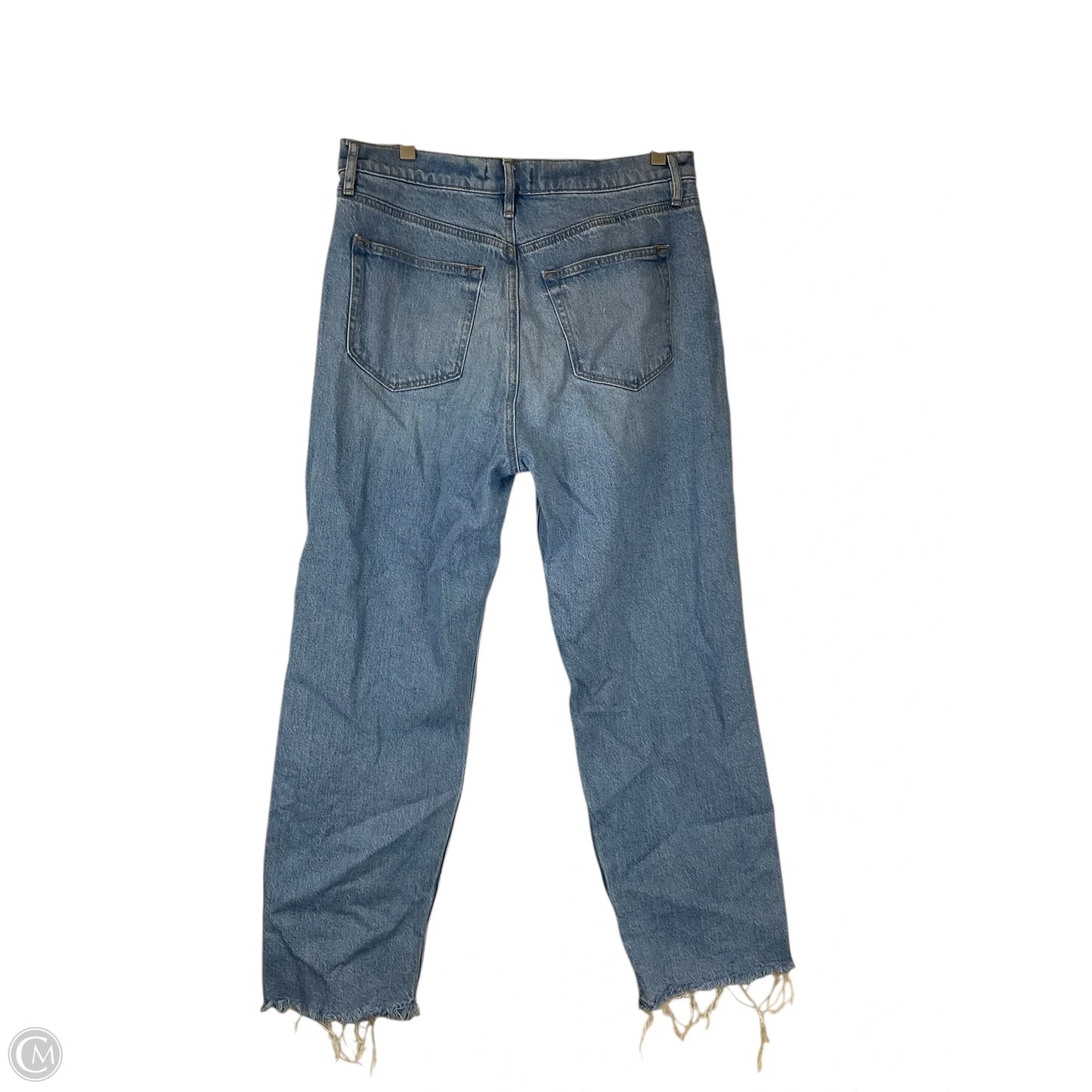 Jeans Wide Leg By Loft In Blue Denim, Size: 8