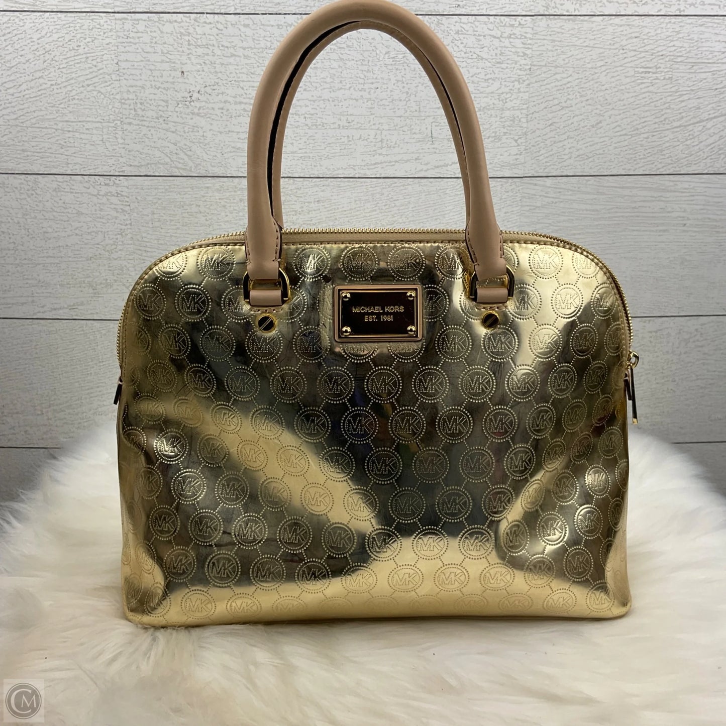 Handbag Designer By Michael Kors, Size: Medium