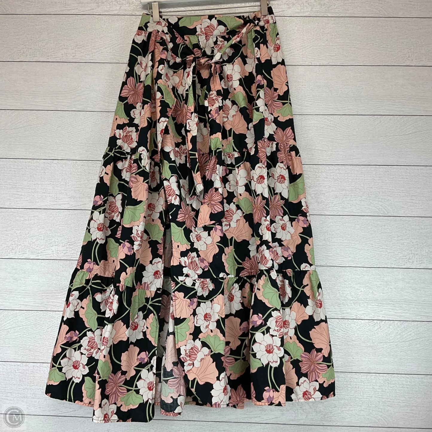 Skirt Maxi By Who What Wear In Floral Print, Size: Xs