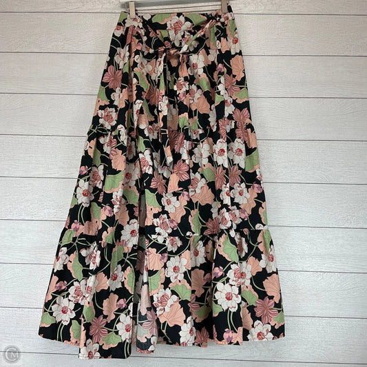 Skirt Maxi By Who What Wear In Floral Print, Size: Xs