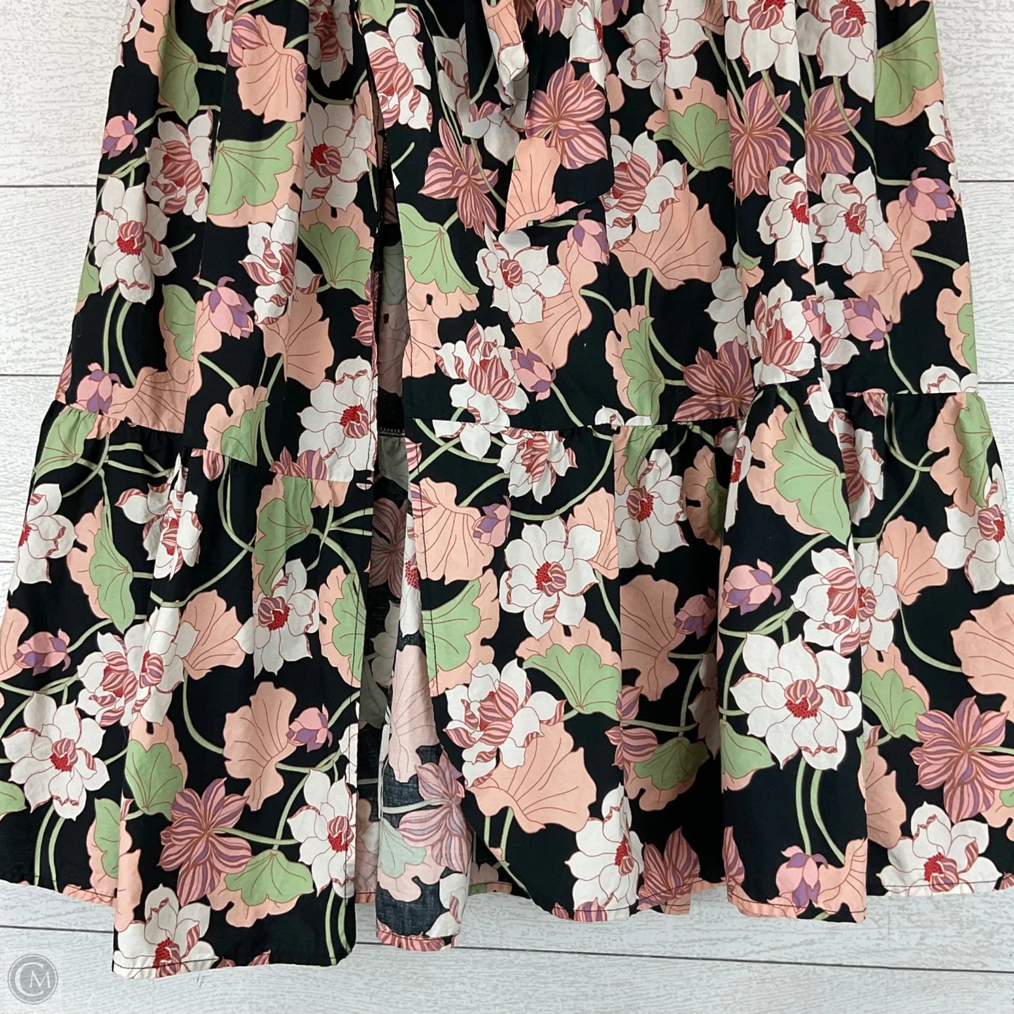 Skirt Maxi By Who What Wear In Floral Print, Size: Xs