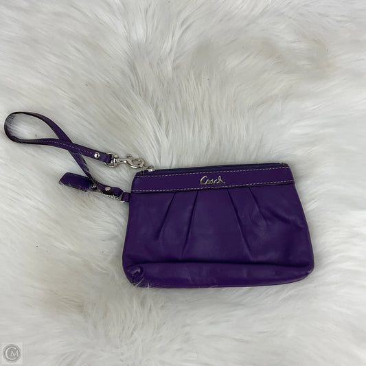 Wristlet Designer By Coach, Size: Small