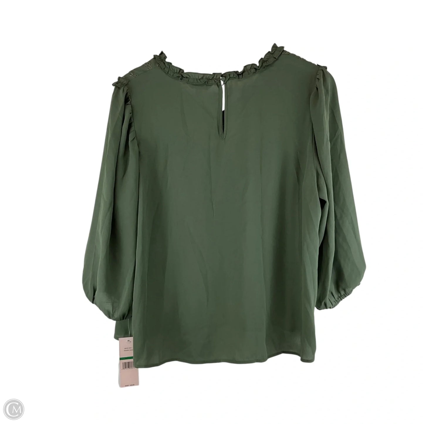 Top Long Sleeve By Nanette By Nanette Lepore In Green, Size: L