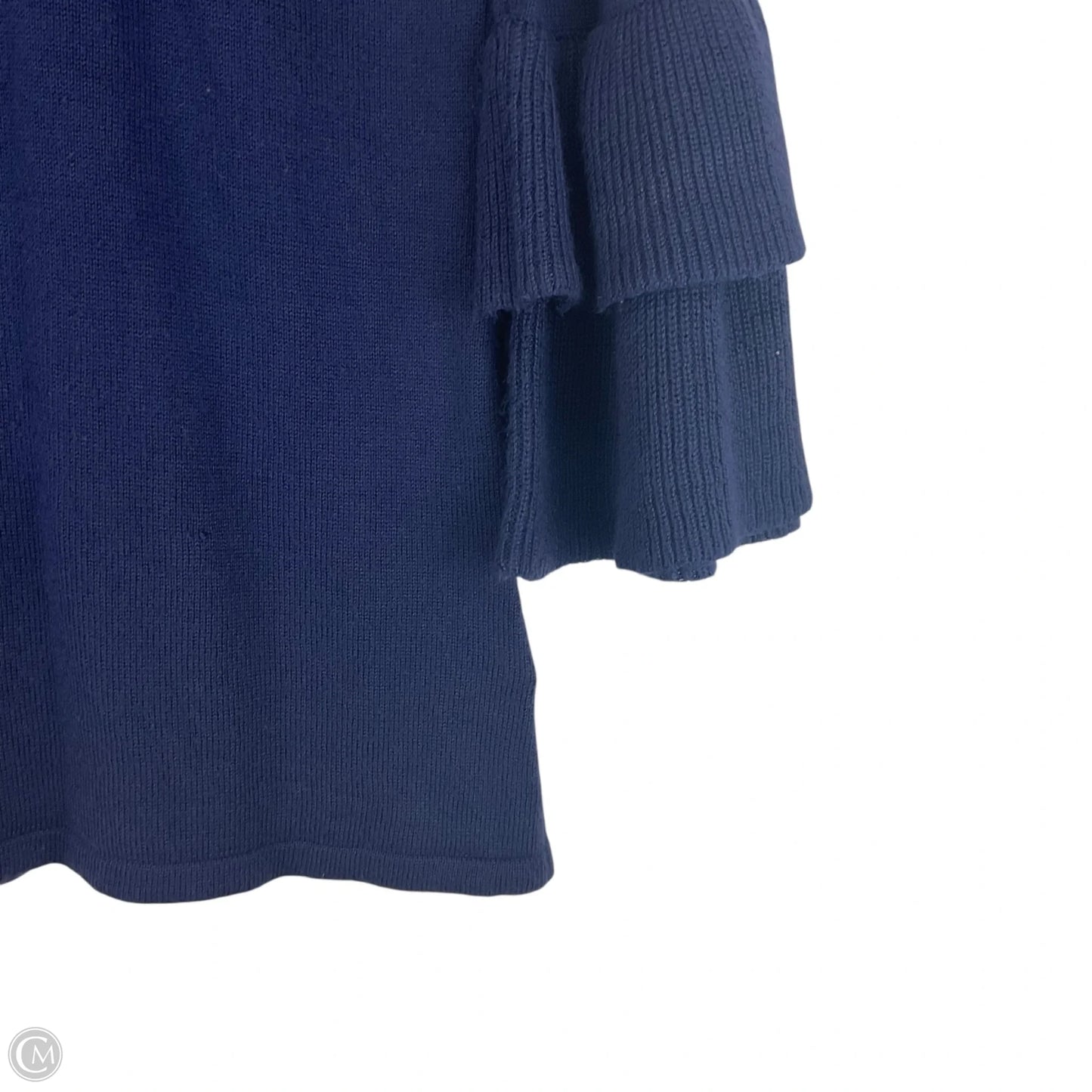 Top Long Sleeve Designer By Lilly Pulitzer In Navy, Size: M