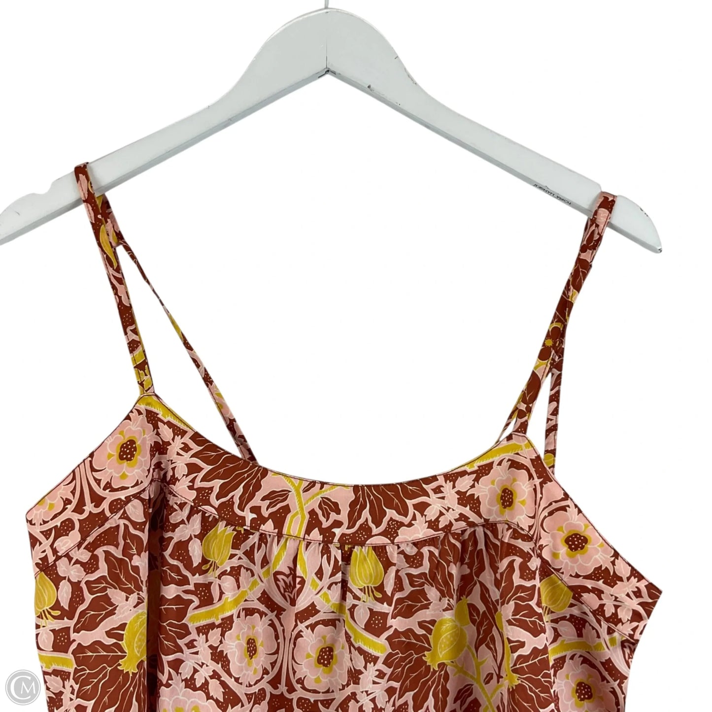 Top Sleeveless By Anthropologie In Brown, Size: S
