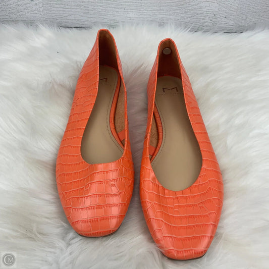 Shoes Flats By Marc Fisher In Orange, Size: 7