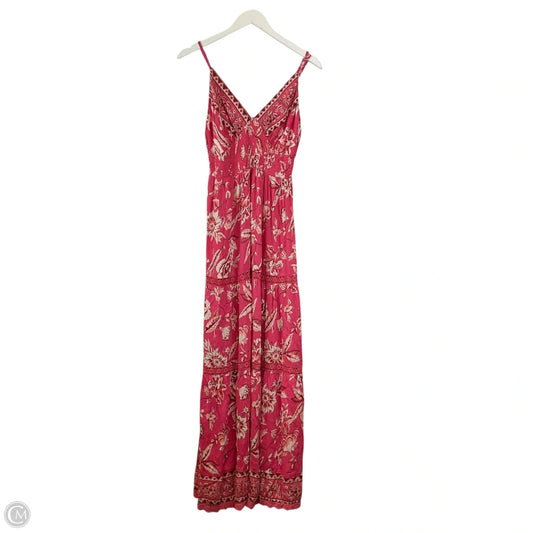 Dress Casual Maxi By Angie In Pink, Size: M