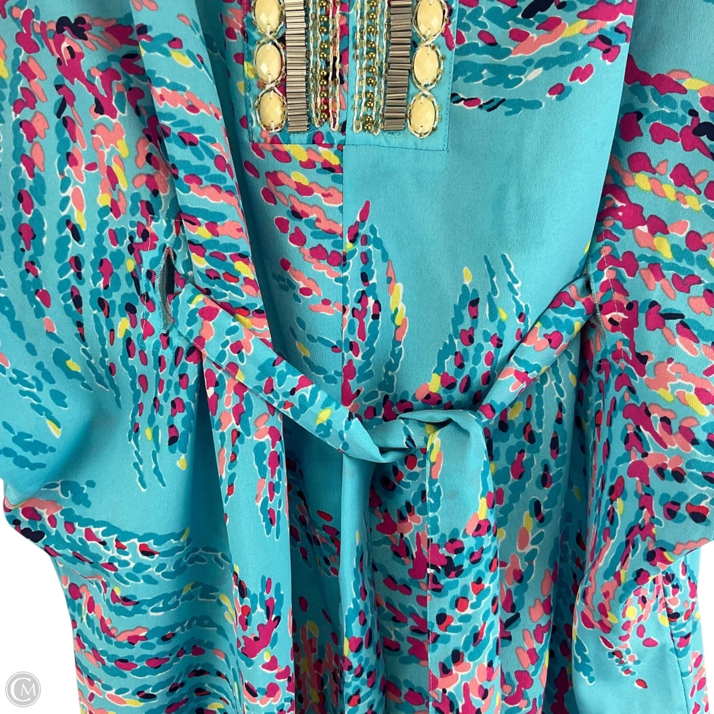 Dress Designer By Lilly Pulitzer In Blue, Size: Xs
