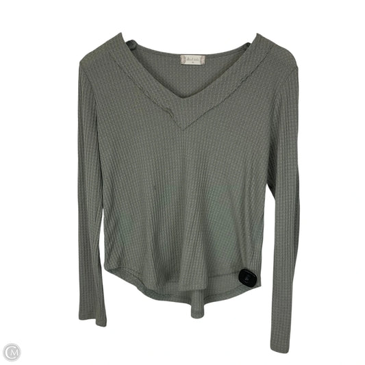 Top Long Sleeve By Altard State In Green, Size: Xs