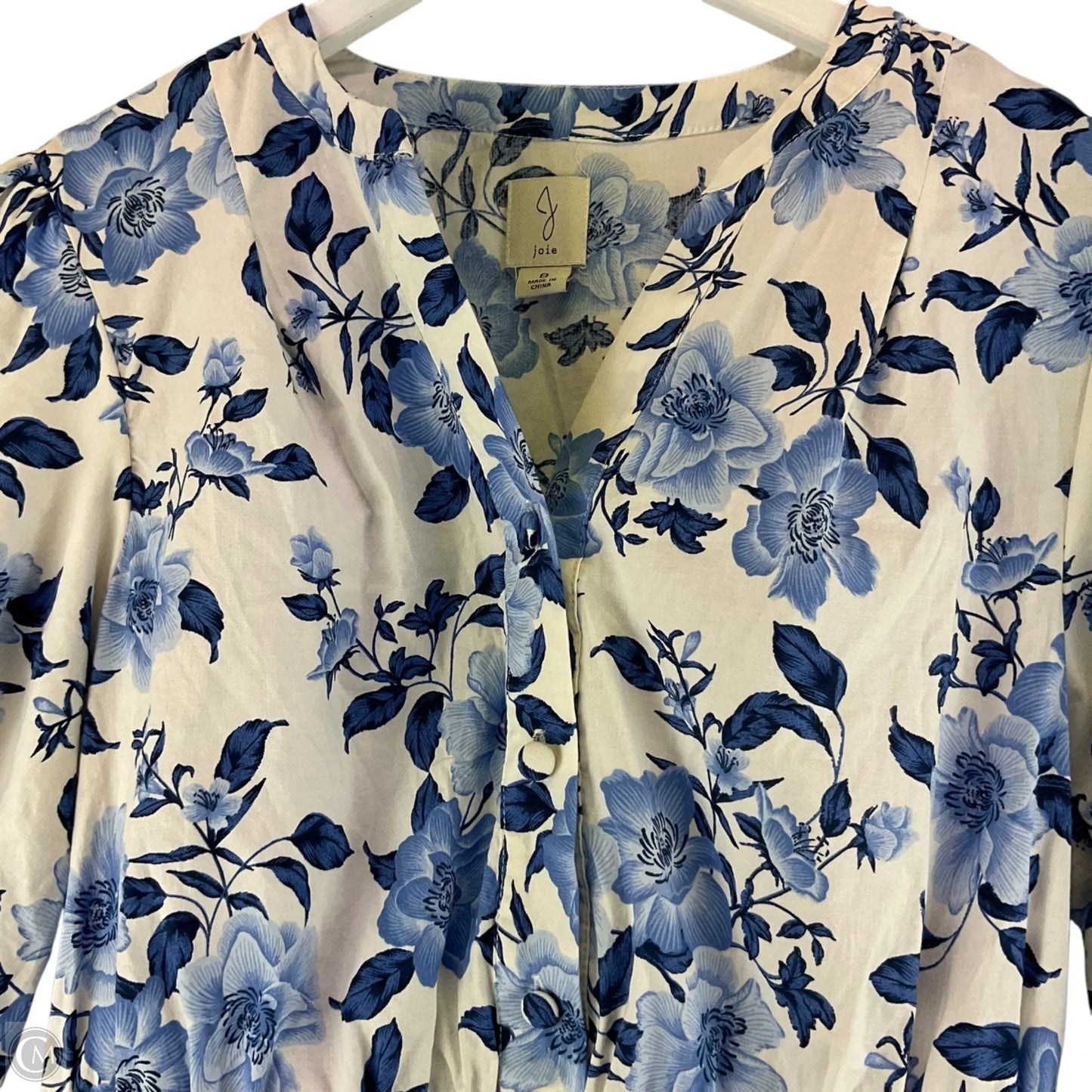 Dress Casual Short By Joie In Blue & White, Size: 8