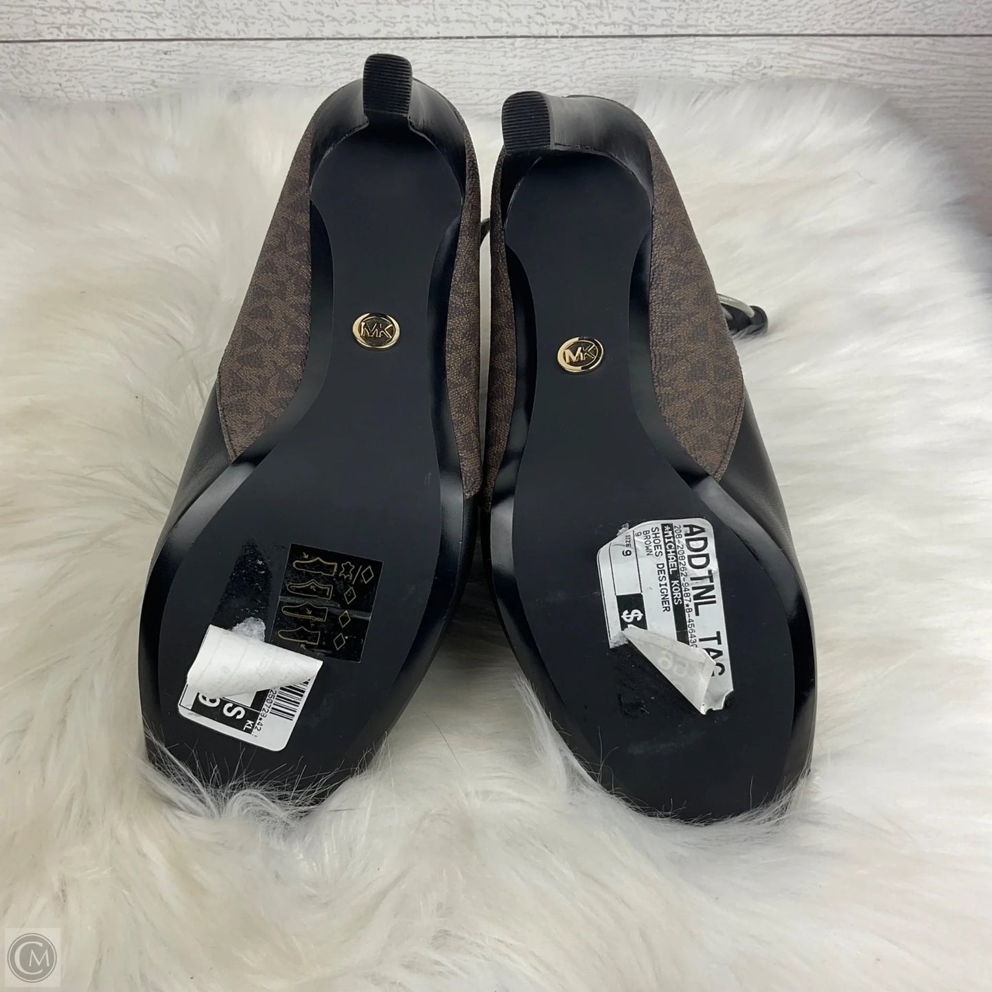 Shoes Designer By Michael Kors In Brown, Size: 9