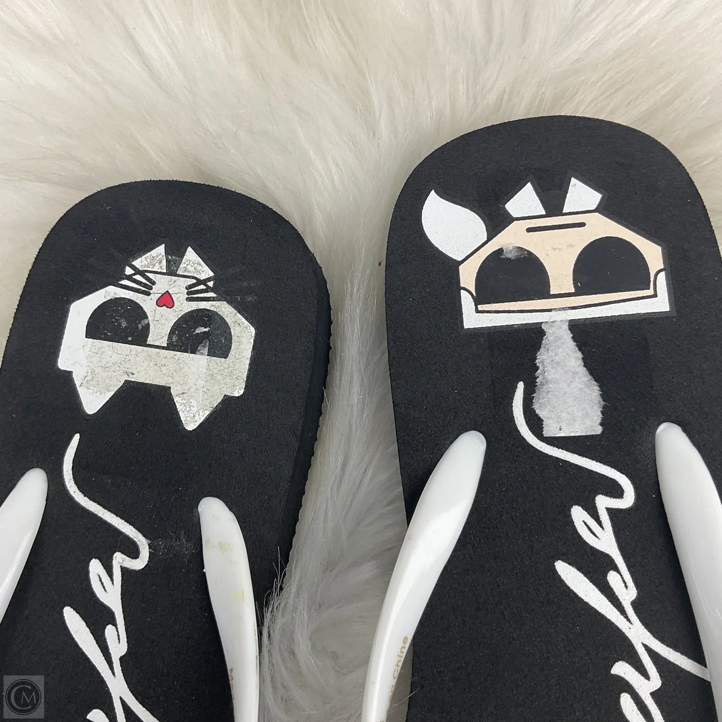 Sandals Designer By Karl Lagerfeld In Black, Size: 8