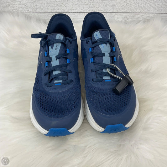 Shoes Athletic By Skechers In Blue, Size: 9