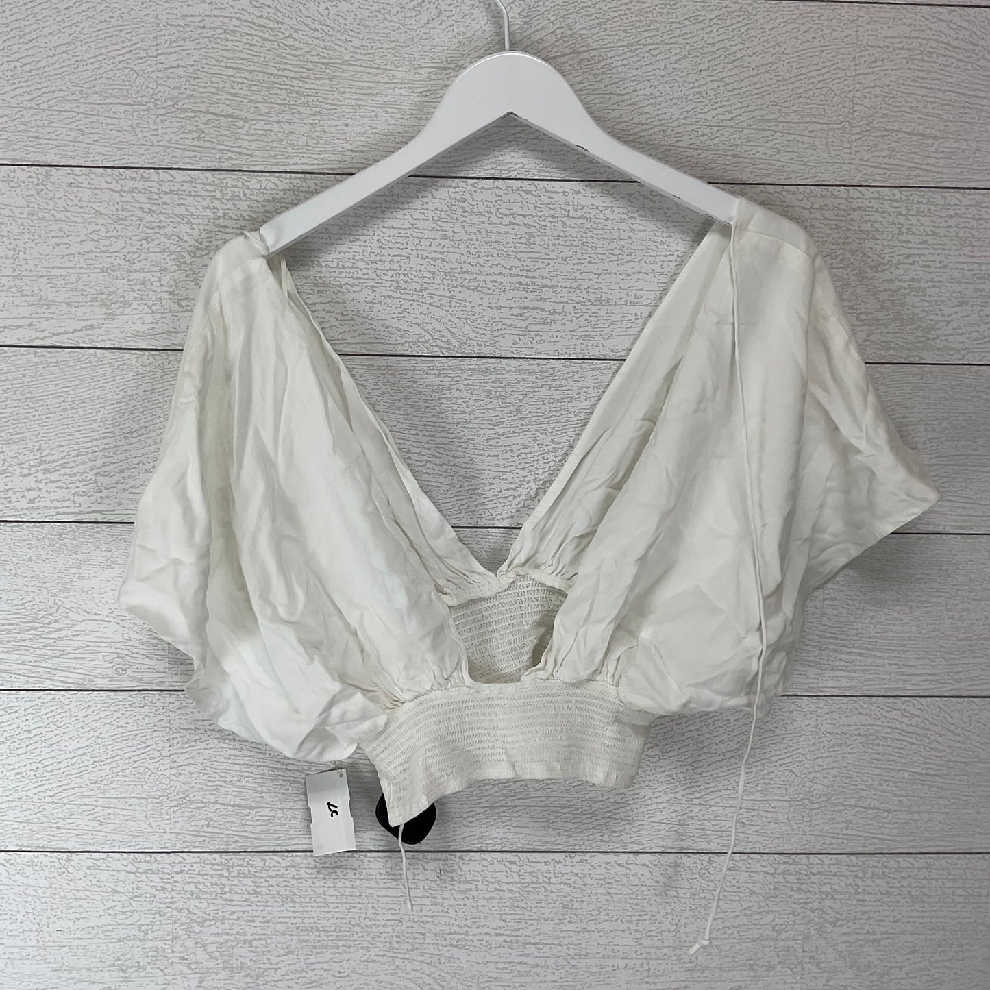 White Top Sleeveless Free People, Size Xs