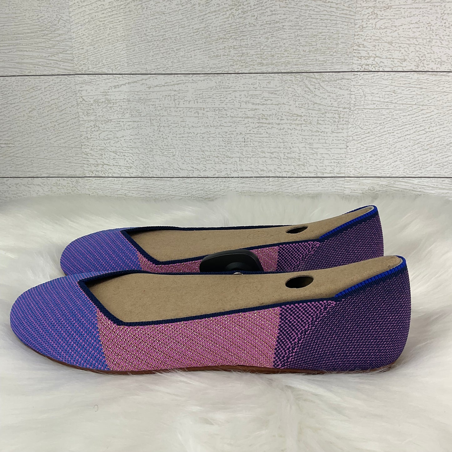 Purple Shoes Designer Rothys, Size 10