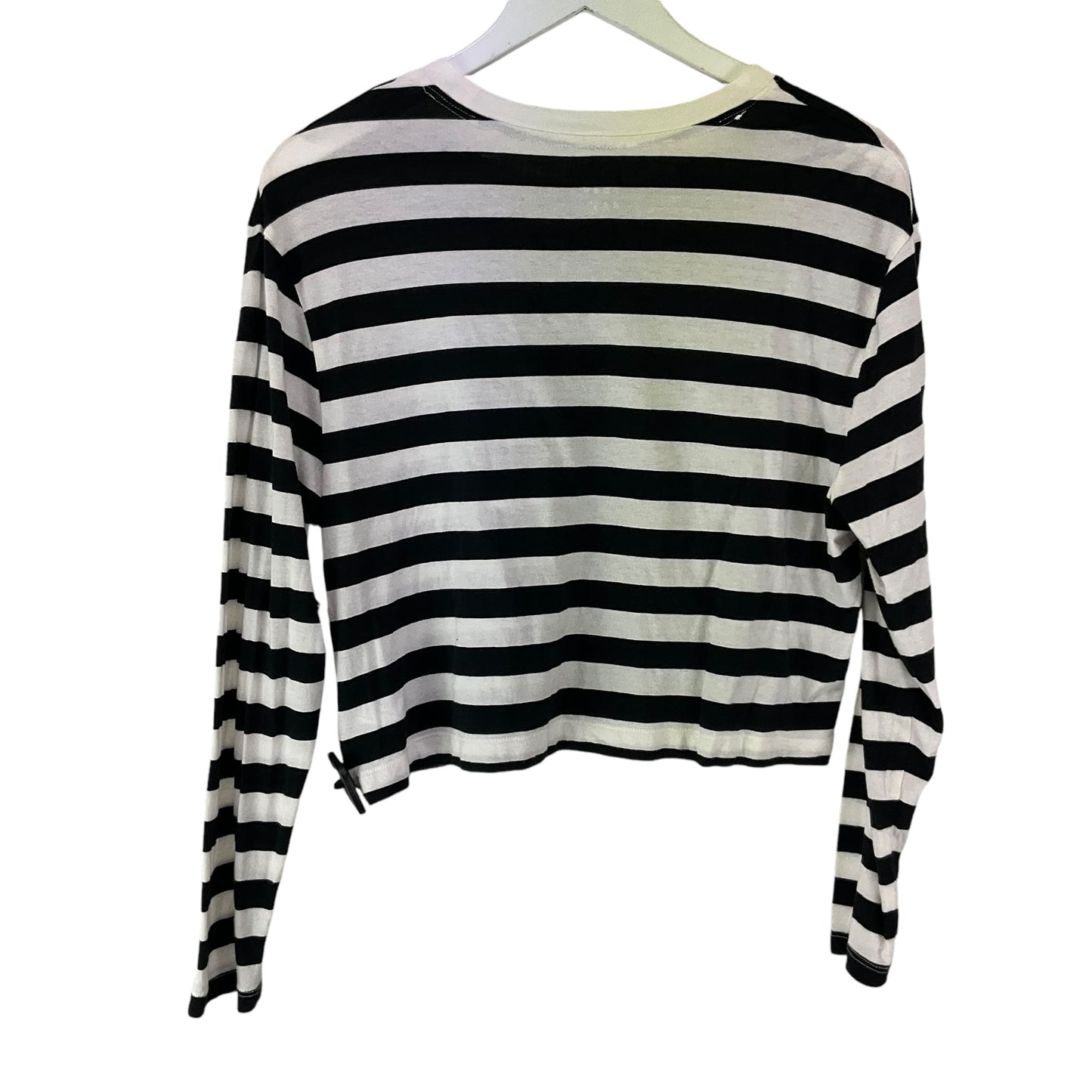 Top Long Sleeve By A New Day In Striped Pattern, Size: M