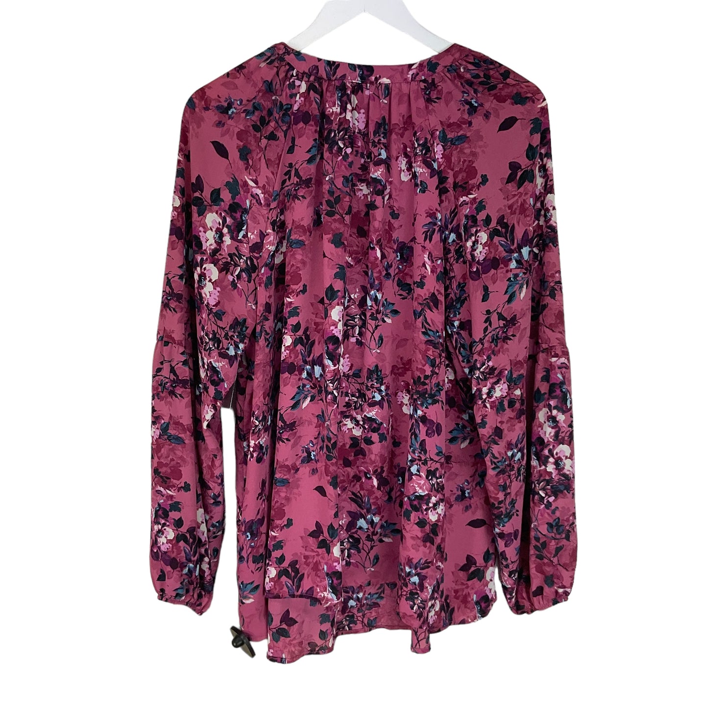 Top Long Sleeve By Torrid In Pink, Size: S