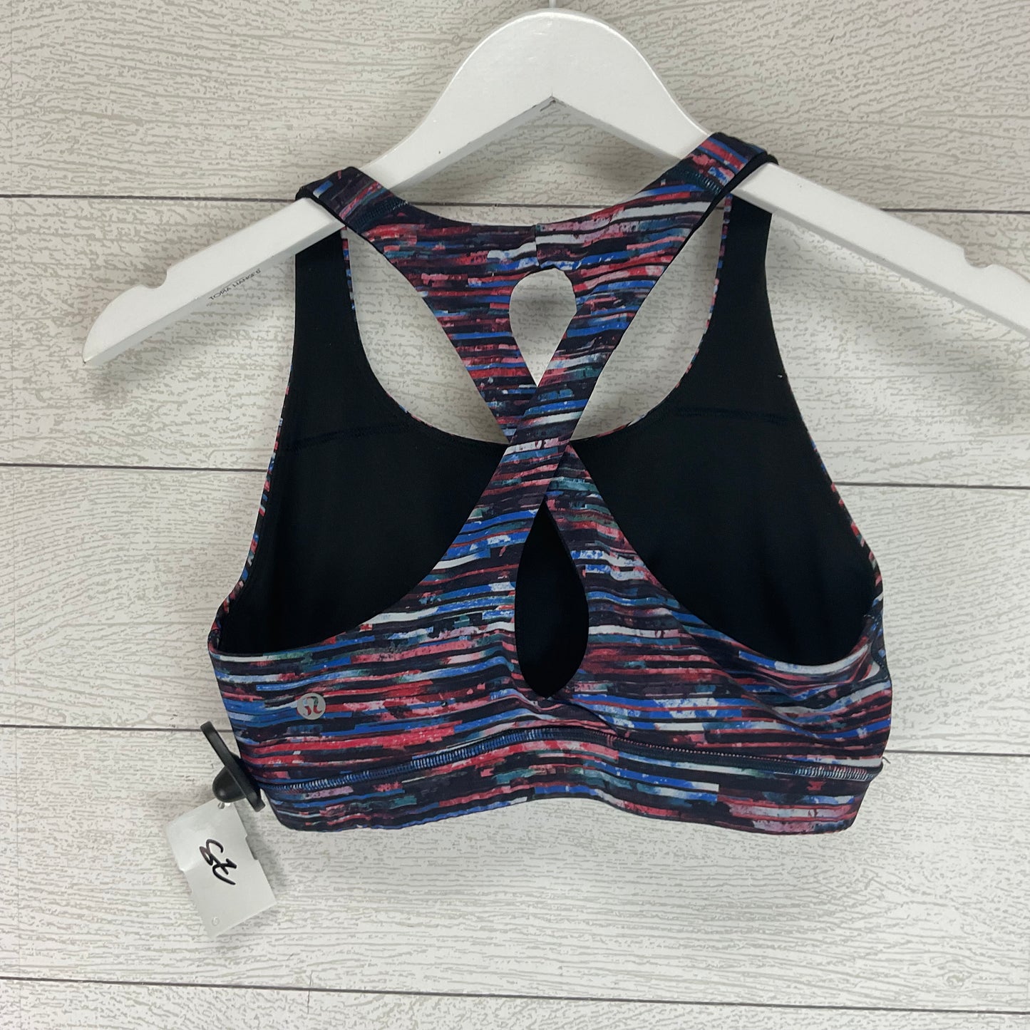 Athletic Bra By Lululemon In Multi-colored, Size: 8