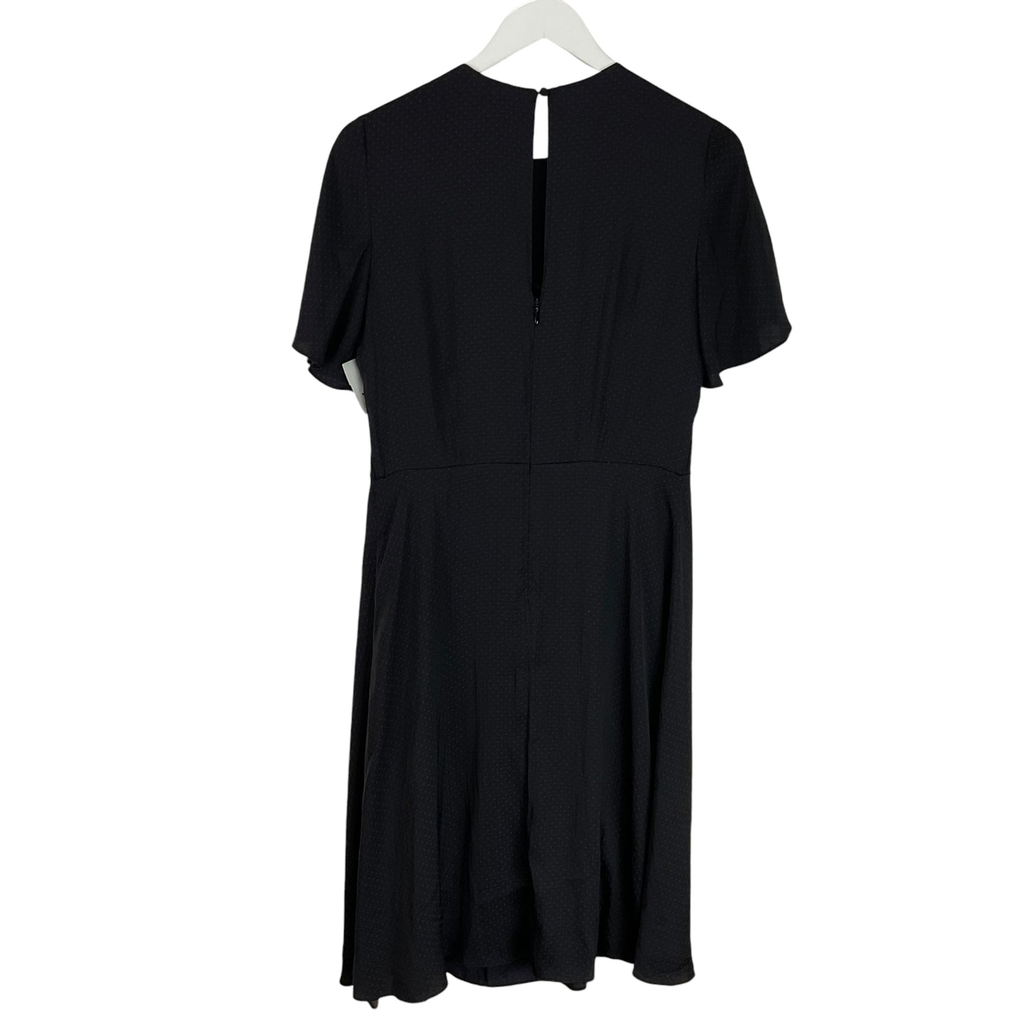 Dress Casual Midi By H&m In Black, Size: M