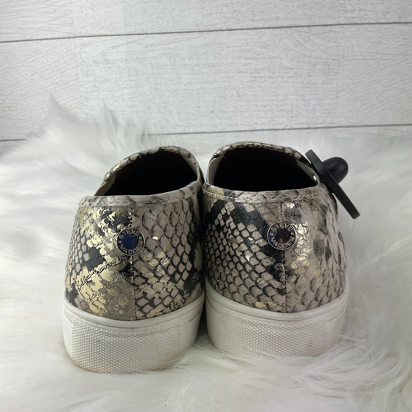 Shoes Flats By Steve Madden In Animal Print, Size: 7