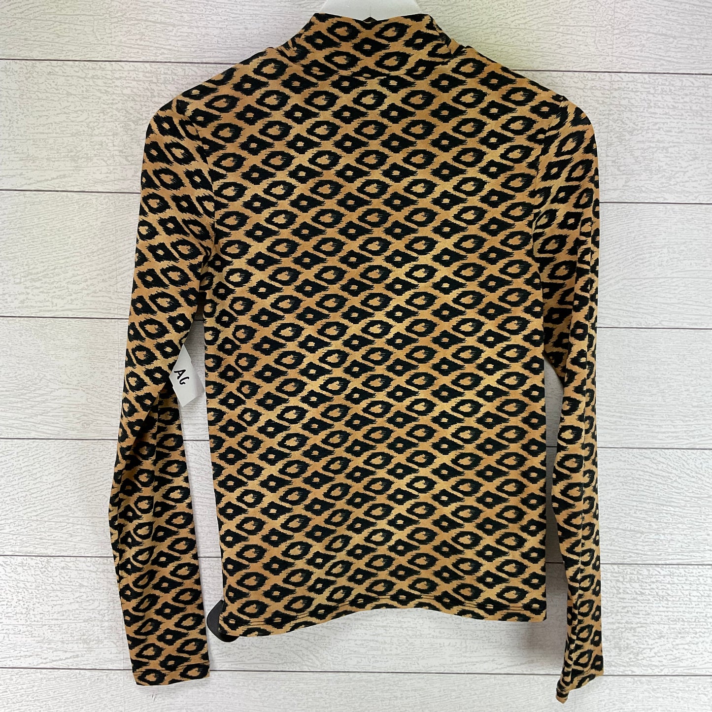 Top Long Sleeve By Scotch & Soda In Animal Print, Size: S